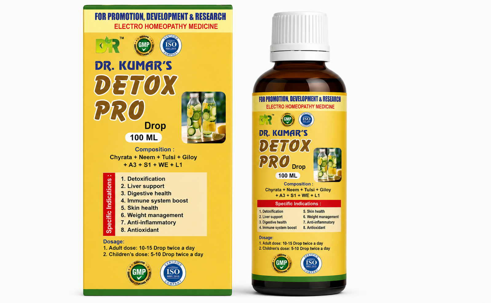 DETOX PRO 100ML FOR BODY DETOXIFYING